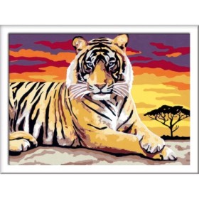 Pictura Pe Numere - Tigru Ravensburger - 1